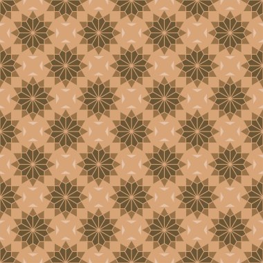 Geometrik desenli kusursuz bir arka plan. Duvar kağıdı deseni