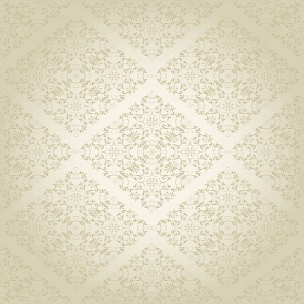 Seamless Floral Ornament Background Wallpaper Pattern — Stock Vector