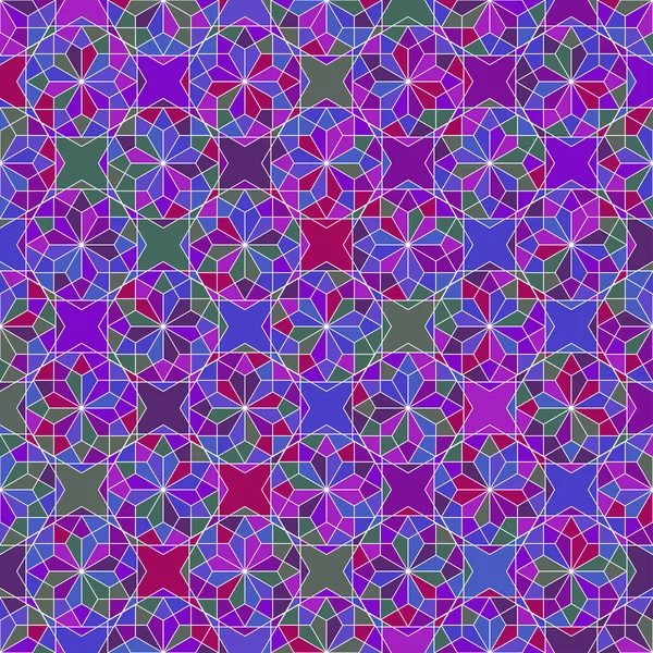 Abstrakter Hintergrund Geometrischer Formen Geometrisch Ein Mosaik — Stockvektor