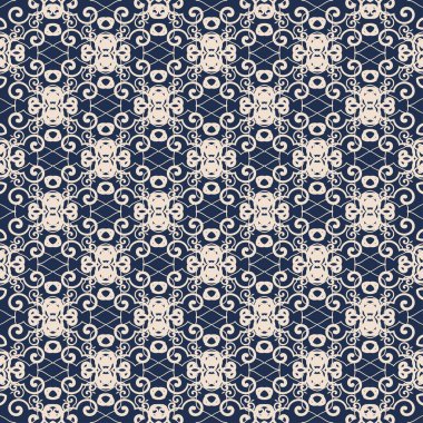 Arka planda kusursuz geometrik desen var. Duvar kağıdı deseni