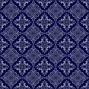 Süslü, kusursuz bir arka plan. Duvar kağıdı deseni