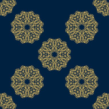 Arka planda kusursuz çiçek deseni var. Duvar kağıdı deseni. Tasarımın için şablon. Tekstil deseni