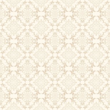 Arka planda kusursuz çiçek deseni var. Duvar kağıdı deseni. Tasarımın için şablon. Tekstil deseni