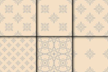 Süslü, kusursuz bir arka plan. Hazır ol. Duvar kağıdı deseni