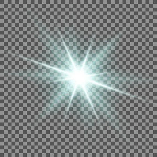 Σύγχρονο Λευκό Φως Flash Επίδραση Στο Φόντο Των Τετραγώνων Εικονογράφηση — Διανυσματικό Αρχείο