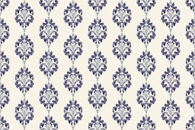 Arka planda kusursuz bir süs. Duvar kağıdı deseni