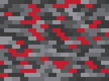 Arka planda dikdörtgenlerin geometrik mozaiği. Vektör illüstrasyonu