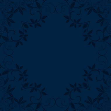 Arka planda kusursuz çiçek süsü var. Tasarımın için şablon. Duvar kağıdı deseni. Tekstil deseni