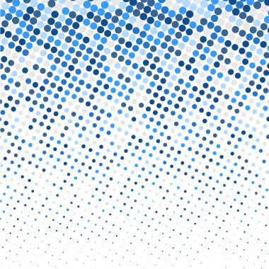 Daireleri olan renkli yarım tonlu bir arka plan. Vektör illüstrasyonu