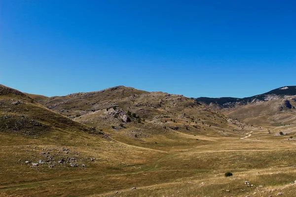 Bjelastic Nica山的风景 波斯尼亚和黑塞哥维那秋天的Bjelastic Nica山 — 图库照片