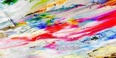 Renkli soyut arka plan duvar kağıdı. Modern motif görsel sanat. Yağlı boya karışımı. Moda el boyama bezi. Duvar dekorasyonu ve duvar resimleri fikri. 3 Boyutlu Doku.