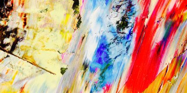 Renkli soyut arka plan duvar kağıdı. Modern motif görsel sanat. Yağlı boya karışımı. Moda el boyama bezi. Duvar dekorasyonu ve duvar resimleri fikri. 3 Boyutlu Doku.