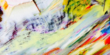 Renkli soyut arka plan duvar kağıdı. Modern motif görsel sanat. Yağlı boya karışımı. Moda el boyama bezi. Duvar dekorasyonu ve duvar resimleri fikri. 3 Boyutlu Doku.