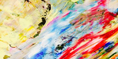 Renkli soyut arka plan duvar kağıdı. Modern motif görsel sanat. Yağlı boya karışımı. Moda el boyama bezi. Duvar dekorasyonu ve duvar resimleri fikri. 3 Boyutlu Doku.