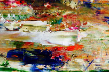 Renkli soyut arka plan duvar kağıdı. Modern motif görsel sanat. Yağlı boya karışımı. Moda el boyama bezi. Duvar dekorasyonu ve duvar resimleri fikri. 3 Boyutlu Doku.