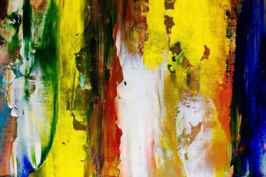 Renkli soyut arka plan duvar kağıdı. Modern motif görsel sanat. Yağlı boya karışımı. Moda el boyama bezi. Duvar dekorasyonu ve duvar resimleri fikri. 3 Boyutlu Doku.