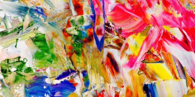 Renkli soyut arka plan duvar kağıdı. Modern motif görsel sanat. Yağlı boya karışımı. Moda el boyama bezi. Duvar dekorasyonu ve duvar resimleri fikri. 3 Boyutlu Doku.