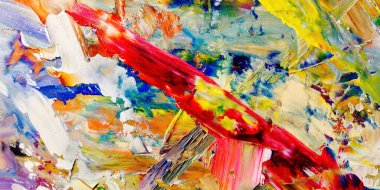 Renkli soyut arka plan duvar kağıdı. Modern motif görsel sanat. Yağlı boya karışımı. Moda el boyama bezi. Duvar dekorasyonu ve duvar resimleri fikri. 3 Boyutlu Doku.