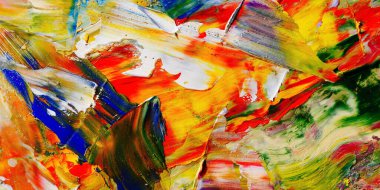 Renkli soyut arka plan duvar kağıdı. Modern motif görsel sanat. Yağlı boya karışımı. Moda el boyama bezi. Duvar dekorasyonu ve duvar resimleri fikri. 3 Boyutlu Doku.