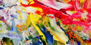 Renkli soyut arka plan duvar kağıdı. Modern motif görsel sanat. Yağlı boya karışımı. Moda el boyama bezi. Duvar dekorasyonu ve duvar resimleri fikri. 3 Boyutlu Doku.