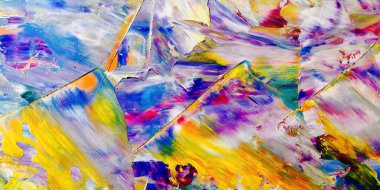 Renkli soyut arka plan duvar kağıdı. Modern motif görsel sanat. Yağlı boya karışımı. Moda el boyama bezi. Duvar dekorasyonu ve duvar resimleri fikri. 3 Boyutlu Doku.