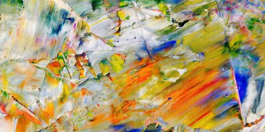 Renkli soyut arka plan duvar kağıdı. Modern motif görsel sanat. Yağlı boya karışımı. Moda el boyama bezi. Duvar dekorasyonu ve duvar resimleri fikri. 3 Boyutlu Doku.