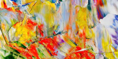 Renkli soyut arka plan duvar kağıdı. Modern motif görsel sanat. Yağlı boya karışımı. Moda el boyama bezi. Duvar dekorasyonu ve duvar resimleri fikri. 3 Boyutlu Doku.