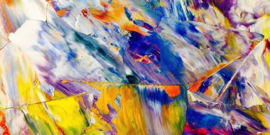 Renkli soyut arka plan duvar kağıdı. Modern motif görsel sanat. Yağlı boya karışımı. Moda el boyama bezi. Duvar dekorasyonu ve duvar resimleri fikri. 3 Boyutlu Doku.