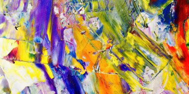 Renkli soyut arka plan duvar kağıdı. Modern motif görsel sanat. Yağlı boya karışımı. Moda el boyama bezi. Duvar dekorasyonu ve duvar resimleri fikri. 3 Boyutlu Doku.