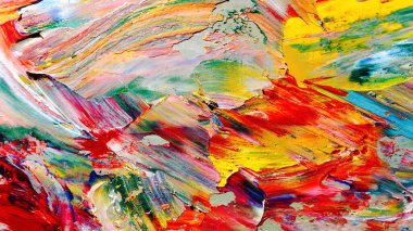 Renkli soyut arka plan duvar kağıdı. Modern motif görsel sanat. Yağlı boya karışımı. Moda el boyama bezi. Duvar dekorasyonu ve duvar resimleri fikri. 3 Boyutlu Doku.