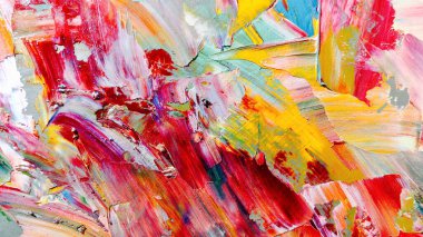      Renkli soyut arka plan duvar kağıdı. Modern motif görsel sanat. Yağlı boya karışımı. Moda el boyama bezi. Duvar dekorasyonu ve duvar resimleri fikri. 3 Boyutlu Doku                         