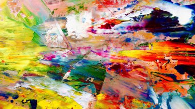 Renkli soyut arka plan duvar kağıdı. Modern motif görsel sanat. Yağlı boya karışımı. Moda el boyama bezi. Duvar dekorasyonu ve duvar resimleri fikri. 3 Boyutlu Doku
