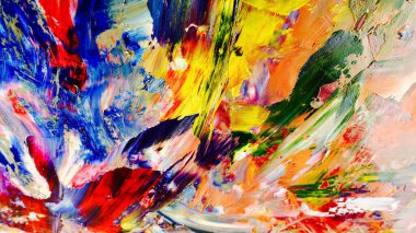 Renkli soyut arka plan duvar kağıdı. Modern motif görsel sanat. Yağlı boya karışımı. Moda el boyama bezi. Duvar dekorasyonu ve duvar resimleri fikri. 3 Boyutlu Doku.