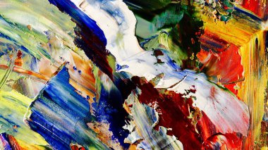 Renkli soyut arka plan duvar kağıdı. Modern motif görsel sanat. Yağlı boya karışımı. Moda el boyama bezi. Duvar dekorasyonu ve duvar resimleri fikri. 3 Boyutlu Doku.