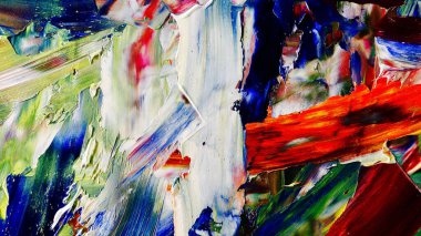 Renkli soyut arka plan duvar kağıdı. Modern motif görsel sanat. Yağlı boya karışımı. Moda el boyama bezi. Duvar dekorasyonu ve duvar resimleri fikri. 3 Boyutlu Doku.