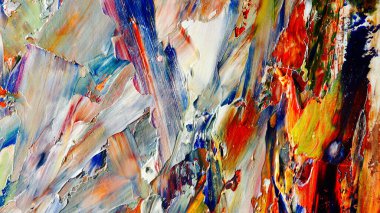 Renkli soyut arka plan duvar kağıdı. Modern motif görsel sanat. Yağlı boya karışımı. Moda el boyama bezi. Duvar dekorasyonu ve duvar resimleri fikri. 3 Boyutlu Doku.