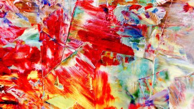 Renkli soyut arka plan duvar kağıdı. Modern motif görsel sanat. Yağlı boya karışımı. Moda el boyama bezi. Duvar dekorasyonu ve duvar resimleri fikri. 3 Boyutlu Doku