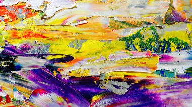 Renkli soyut arka plan duvar kağıdı. Modern motif görsel sanat. Yağlı boya karışımı. Moda el boyama bezi. Duvar dekorasyonu ve duvar resimleri fikri. 3 Boyutlu Doku.