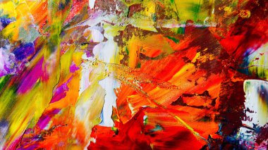 Renkli soyut arka plan duvar kağıdı. Modern motif görsel sanat. Yağlı boya karışımı. Moda el boyama bezi. Duvar dekorasyonu ve duvar resimleri fikri. 3 Boyutlu Doku.
