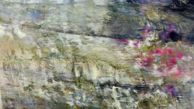 Renkli soyut arka plan duvar kağıdı. Modern motif görsel sanat. Yağlı boya karışımı. Moda el boyama bezi. Duvar dekorasyonu ve duvar resimleri fikri. 3 Boyutlu Doku