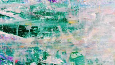 Renkli soyut arka plan duvar kağıdı. Modern motif görsel sanat. Yağlı boya karışımı. Moda el boyama bezi. Duvar dekorasyonu ve duvar resimleri fikri. 3 Boyutlu Doku