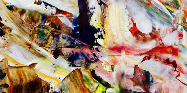 Renkli soyut arka plan duvar kağıdı. Modern motif görsel sanat. Yağlı boya karışımı. Moda el boyama bezi. Duvar dekorasyonu ve duvar resimleri fikri. 3 Boyutlu Doku