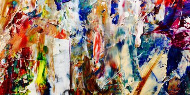 Renkli soyut arka plan duvar kağıdı. Modern motif görsel sanat. Yağlı boya karışımı. Moda el boyama bezi. Duvar dekorasyonu ve duvar resimleri fikri. 3 Boyutlu Doku.