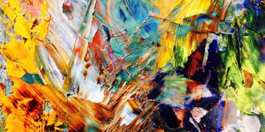 Renkli soyut arka plan duvar kağıdı. Modern motif görsel sanat. Yağlı boya karışımı. Moda el boyama bezi. Duvar dekorasyonu ve duvar resimleri fikri. 3 Boyutlu Doku