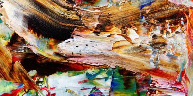 Renkli soyut arka plan duvar kağıdı. Modern motif görsel sanat. Yağlı boya karışımı. Moda el boyama bezi. Duvar dekorasyonu ve duvar resimleri fikri. 3 Boyutlu Doku