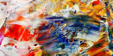 Renkli soyut arka plan duvar kağıdı. Modern motif görsel sanat. Yağlı boya karışımı. Moda el boyama bezi. Duvar dekorasyonu ve duvar resimleri fikri. 3 Boyutlu Doku