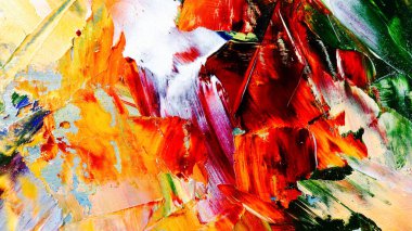 Renkli soyut arka plan duvar kağıdı. Modern motif görsel sanat. Yağlı boya karışımı. Moda el boyama bezi. Duvar dekorasyonu ve duvar resimleri fikri. 3 Boyutlu Doku.