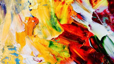 Renkli soyut arka plan duvar kağıdı. Modern motif görsel sanat. Yağlı boya karışımı. Moda el boyama bezi. Duvar dekorasyonu ve duvar resimleri fikri. 3 Boyutlu Doku.