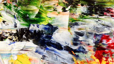 Renkli soyut arka plan duvar kağıdı. Modern motif görsel sanat. Yağlı boya karışımı. Moda el boyama bezi. Duvar dekorasyonu ve duvar resimleri fikri. 3 Boyutlu Doku.