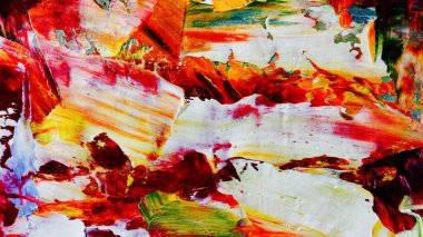 Renkli soyut arka plan duvar kağıdı. Modern motif görsel sanat. Yağlı boya karışımı. Moda el boyama bezi. Duvar dekorasyonu ve duvar resimleri fikri. 3 Boyutlu Doku.